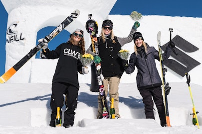Lisa Zimmermann wins 2015 Nine Queens big air contest