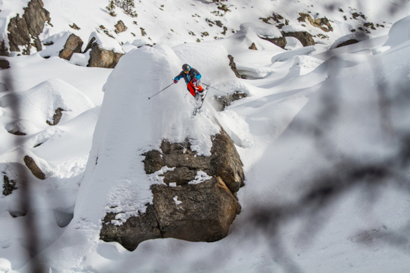 Carter McMillan at Lake Louise Ski Resort in Banff, Alberta