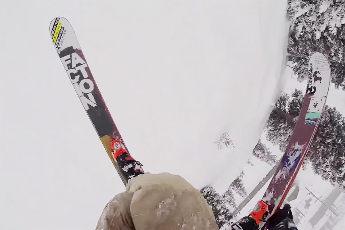 POV: East Coaster Blake Wilson gets extreme at Alta Ski Area