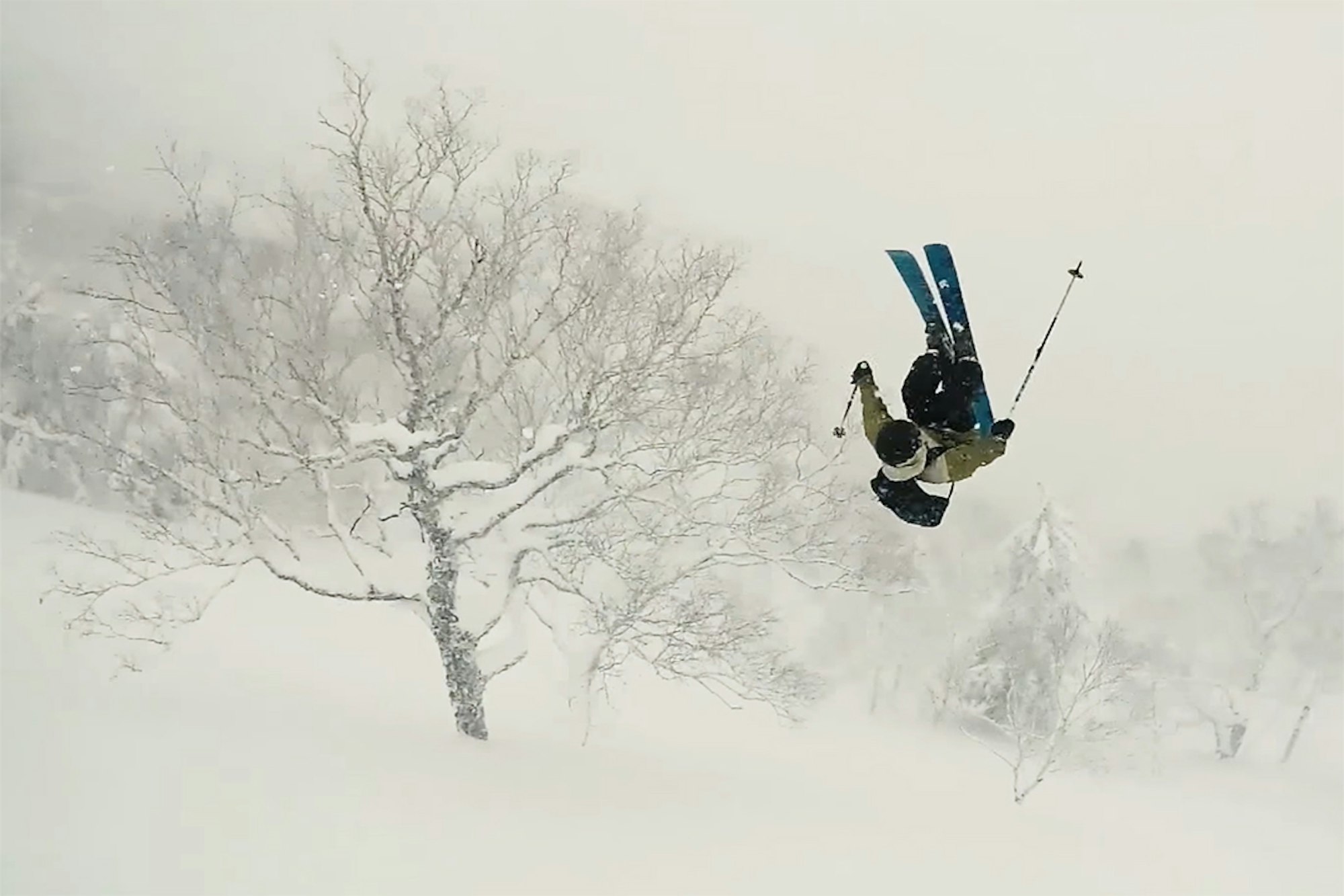 What on earth was this skier thinking?