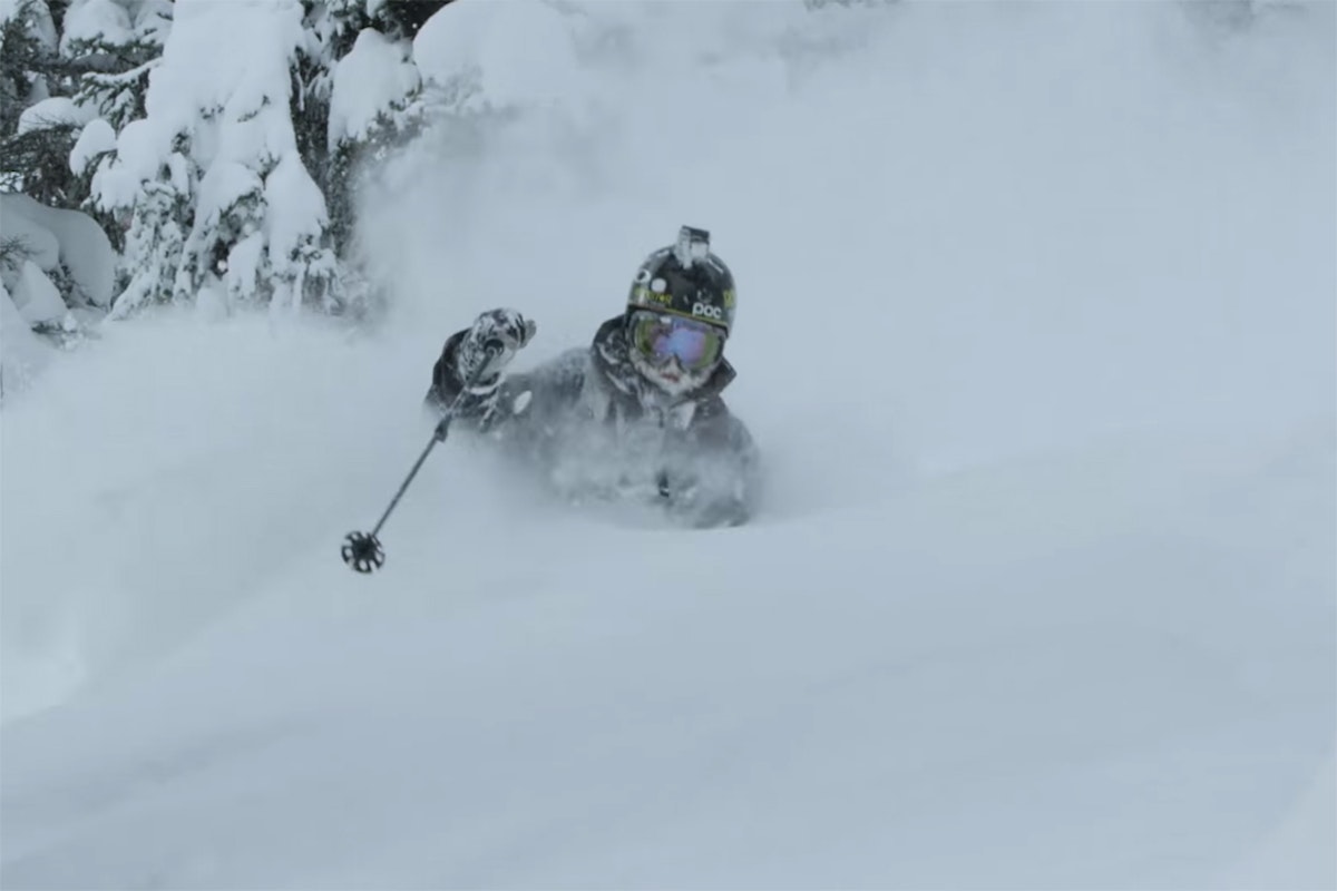 The Ski Boss has a pow frenzy in ep. 4 of "Tanner Hall'n"