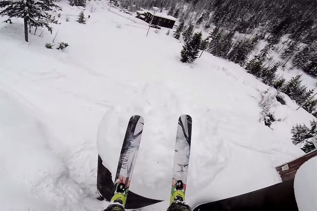 The Ski Boss has himself a downday jib mission in ep. 3 of "Tanner Hall'n"