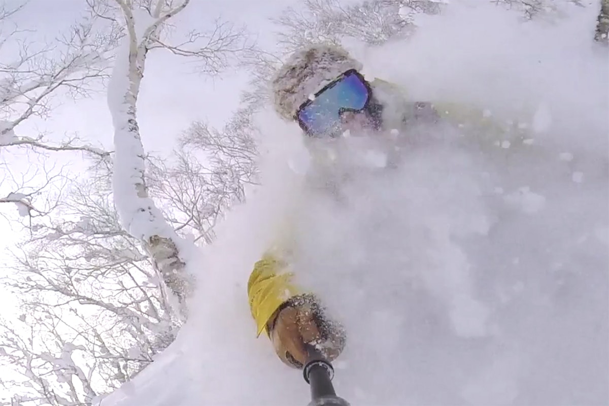 Watch four ripping skiers feast on Japanese pow pow in new web series, "Cheers"