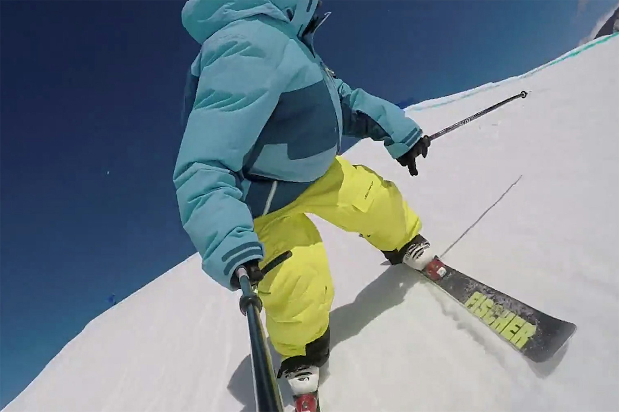 Enjoy a course preview of the Aspen Snowmass Open slopestyle setup