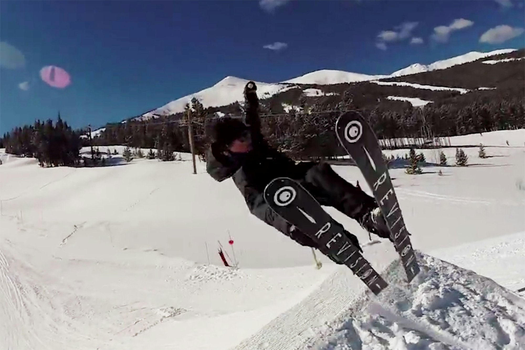 Watch: One-minute at Breck with Revision Skis' athlete Chris McKeever