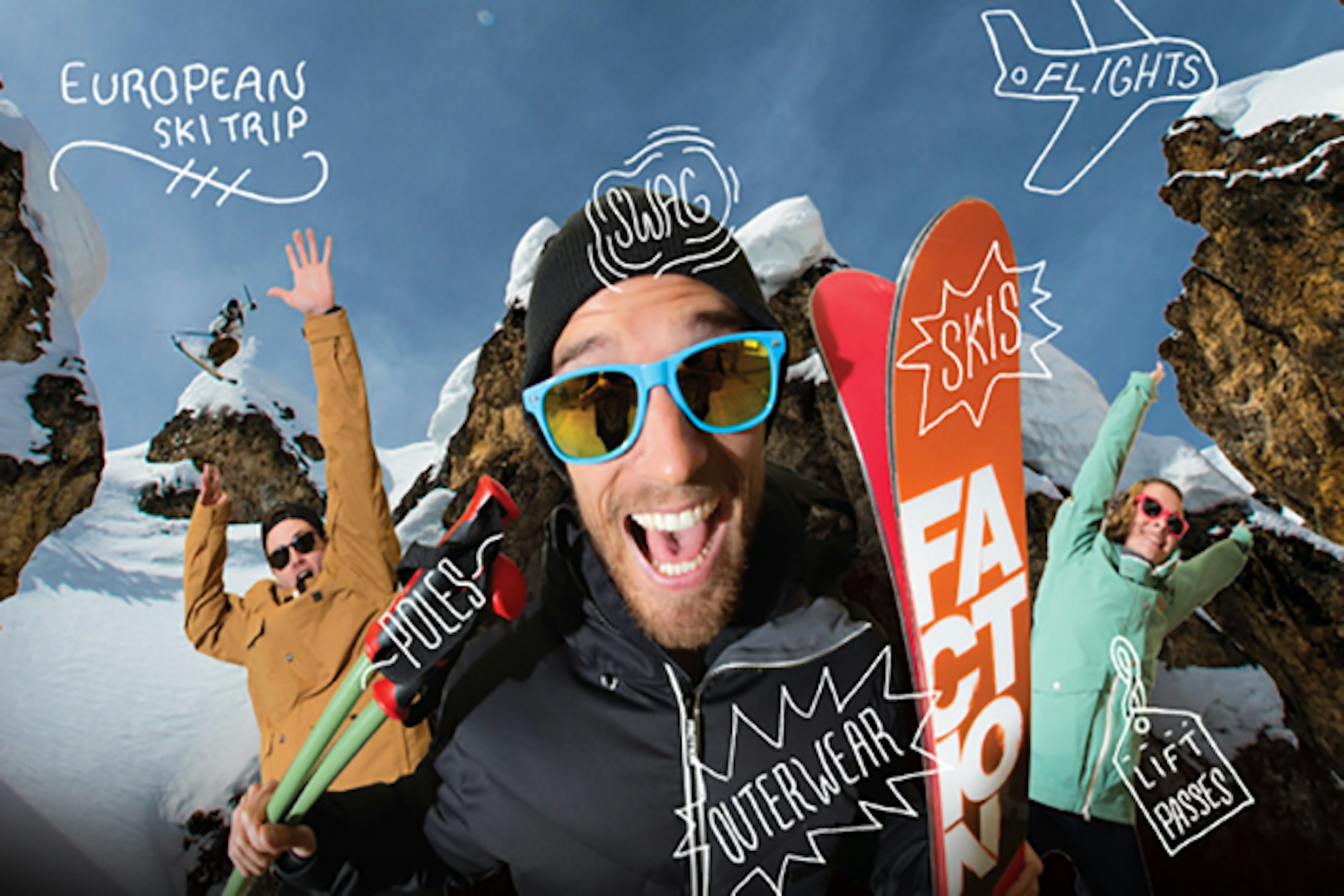 Enter to win an entire ski setup and trip to Tignes, France from Faction Skis