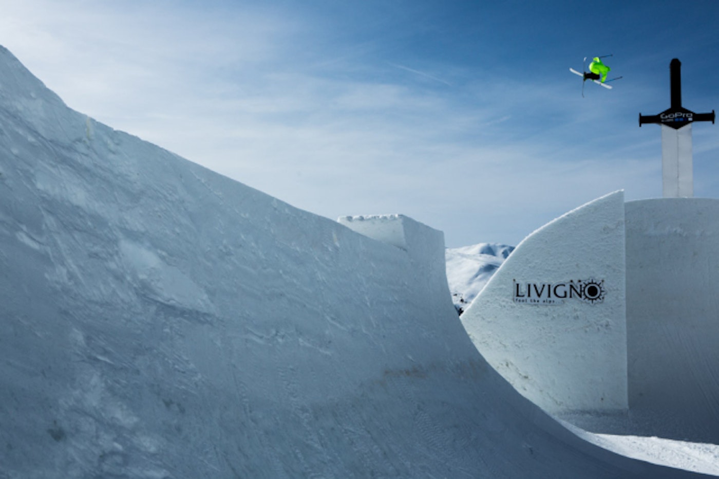 Pro skier Kevin Rolland at Nine KNights