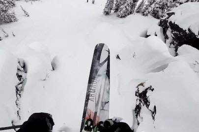 The Ski Boss drops pow-filled trailer for new web series, "Tanner Hall'n"