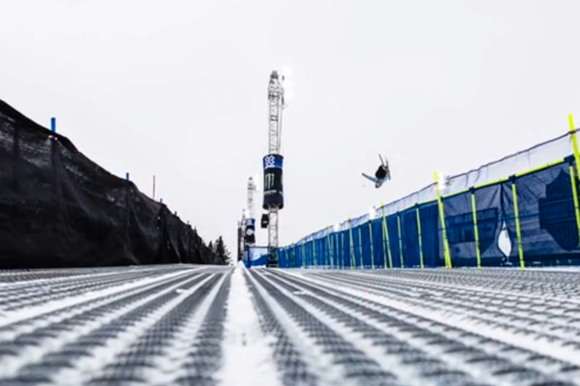 Behind the scenes of X Games: Watch Louis Garnier's slideshow of Kevin Rolland