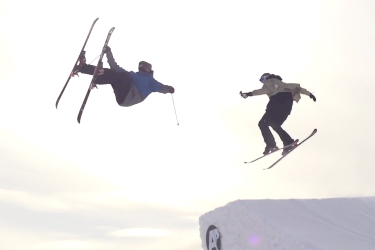 Watch: The "Black and White" duo tag teams Austria's Absolut Park