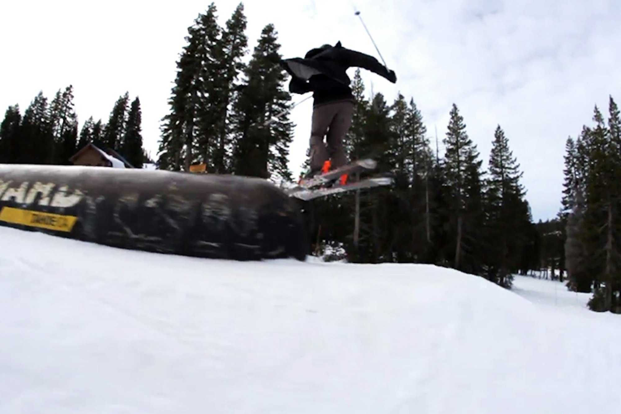Khai Krepela teaches the subtle art of the backside 450 from Woodward Tahoe