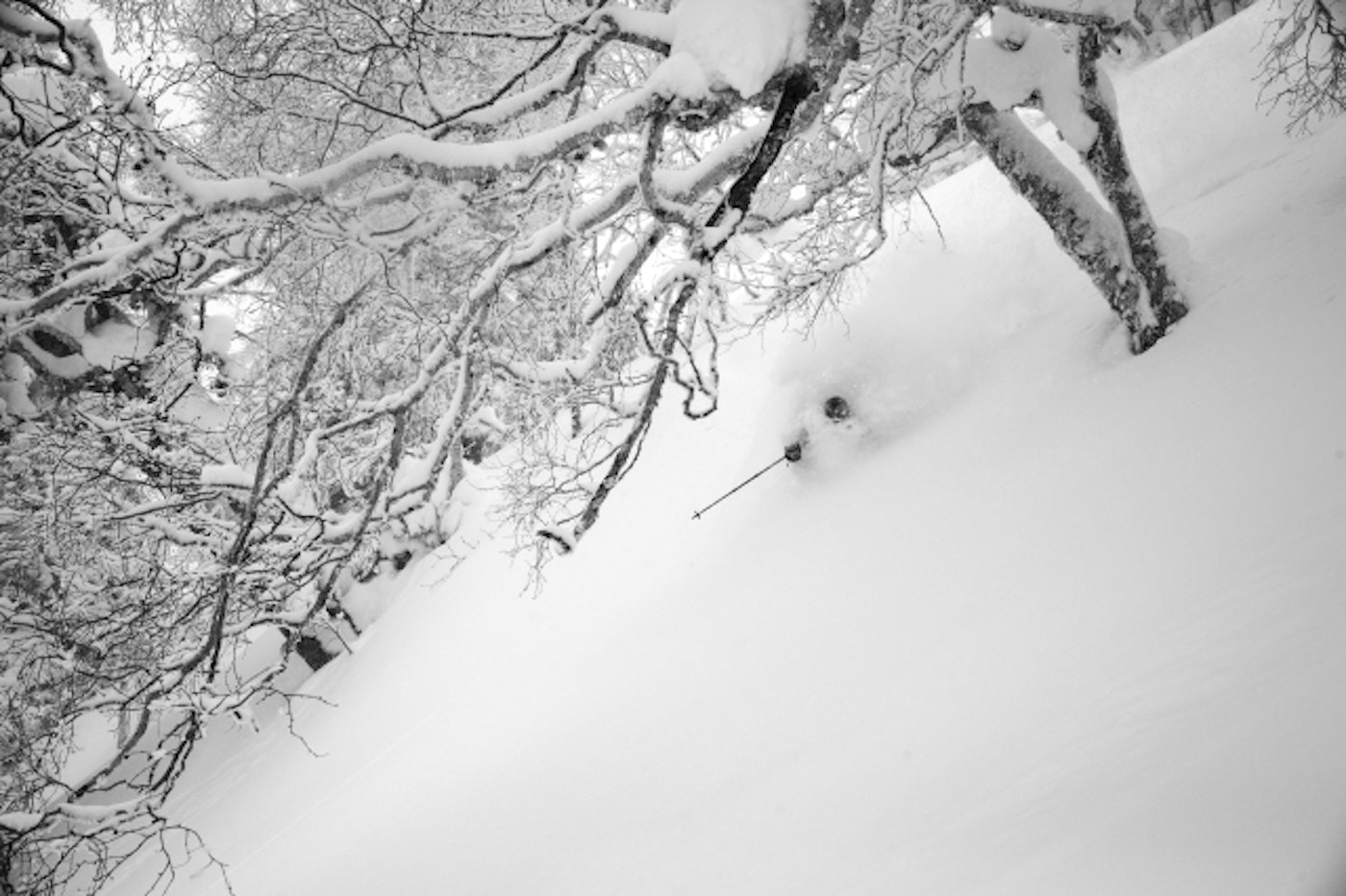 Pro skier ERic Balken in Japan