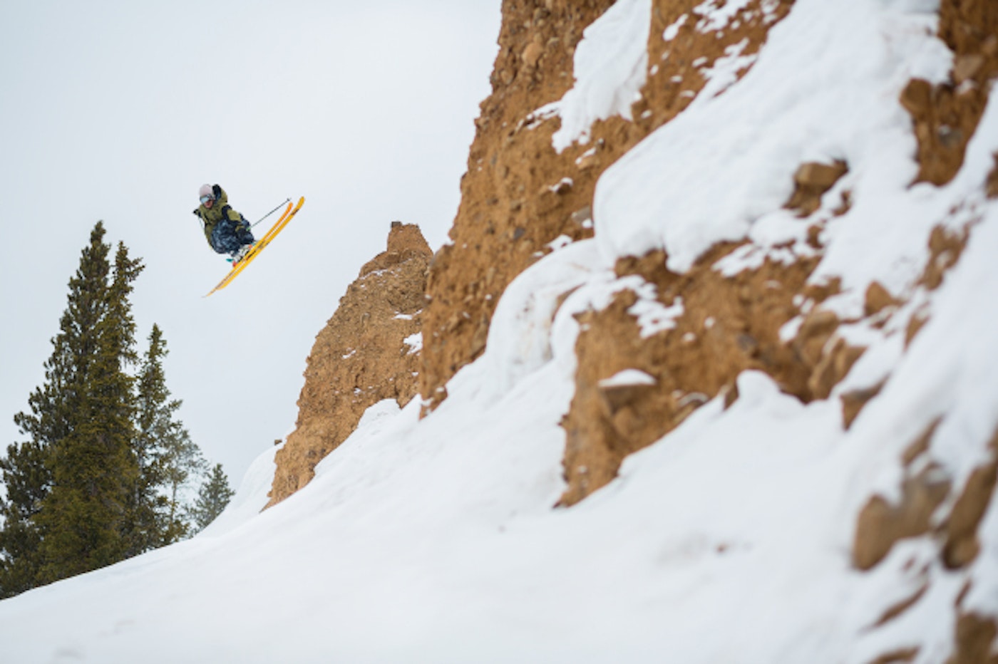 Pro skier Tanner Rainville going big