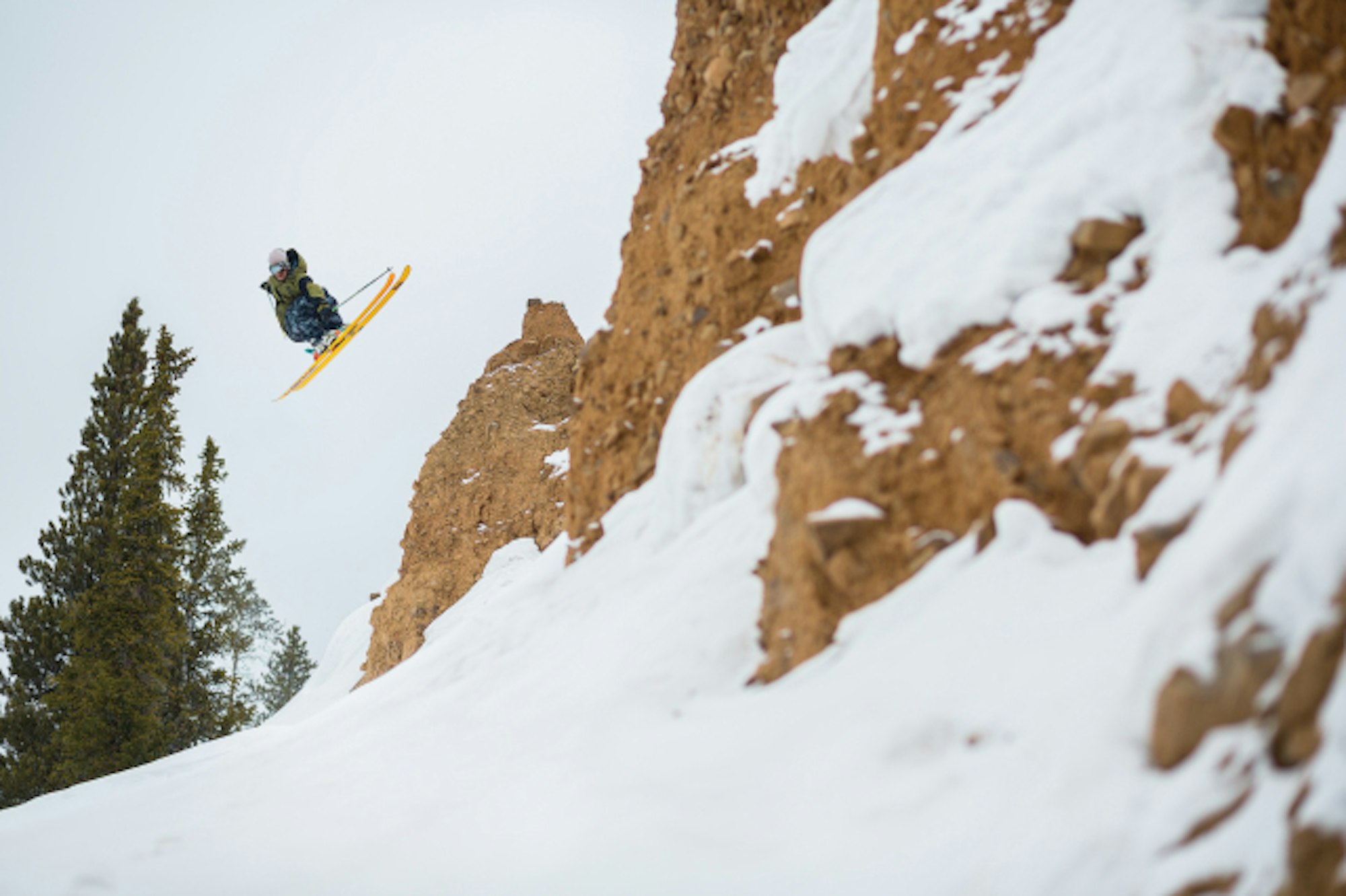 Pro skier Tanner Rainville going big