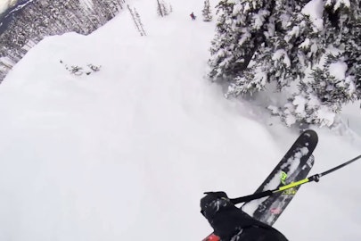 James Heim and Alexi Godbout team up and lay waste to Whistler Blackcomb