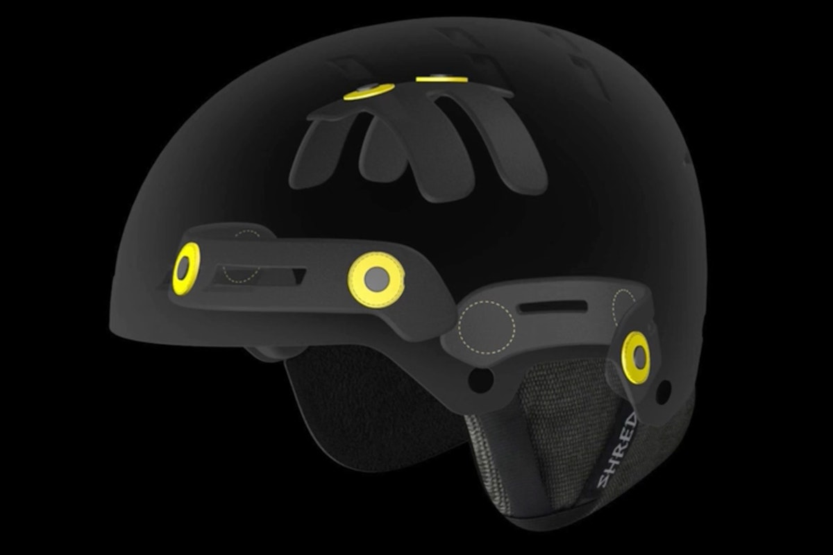 Read about the cool, new tech employed in Shred Optics' Bumper NOSHOCK™ helmet