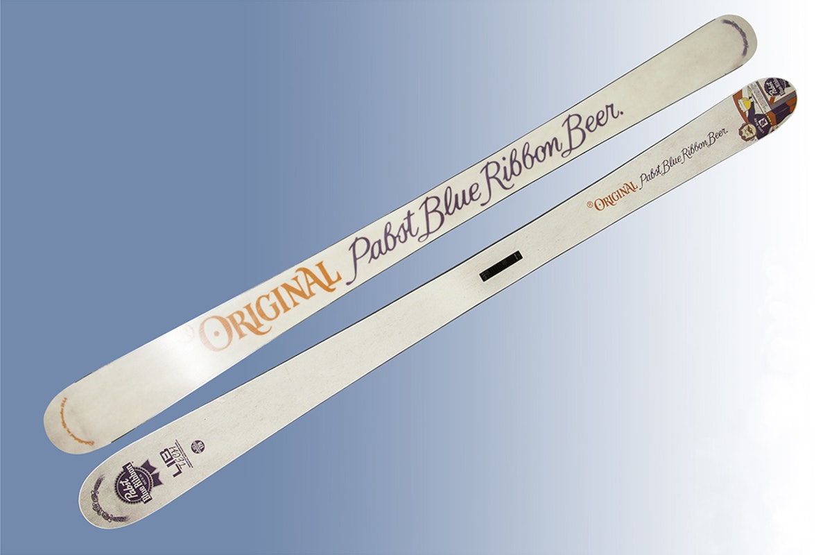 Score a pair of Lib Tech Nas / Pabst Blue Ribbon skis… Fo' Free!