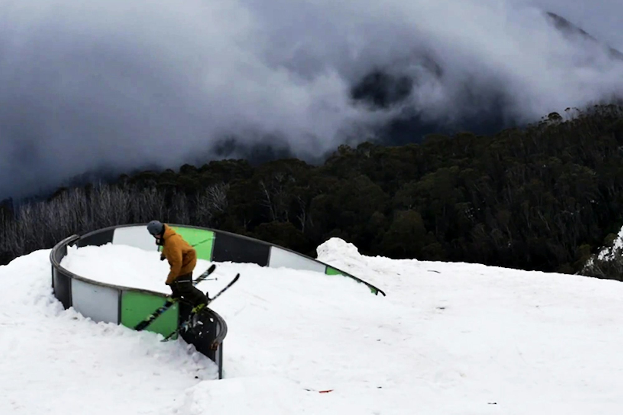 Feasting on Panda Express, 'roos, jibs and rails in Line Traveling Circus 7.4