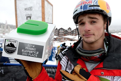 Watch: Relive Nick Goepper's road to the podium at the 2014 Dew Tour