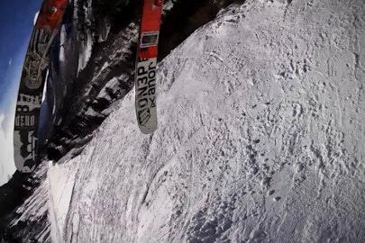 Get a firsthand look at Crazy Karl's latest creation, the "topless loop"