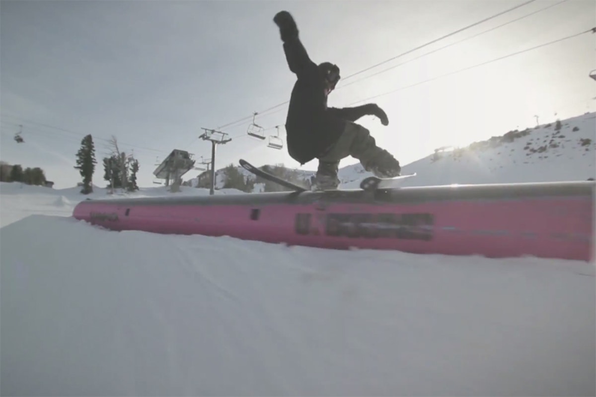 P-White, Casabon and co. keep it classy in the latest edit from Mammoth, "Hot Laps"