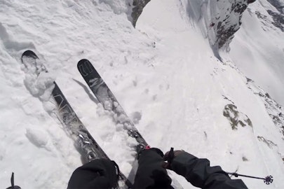 Video: Jacob Wester suffers serious leg injury at Mont Blanc, Chamonix