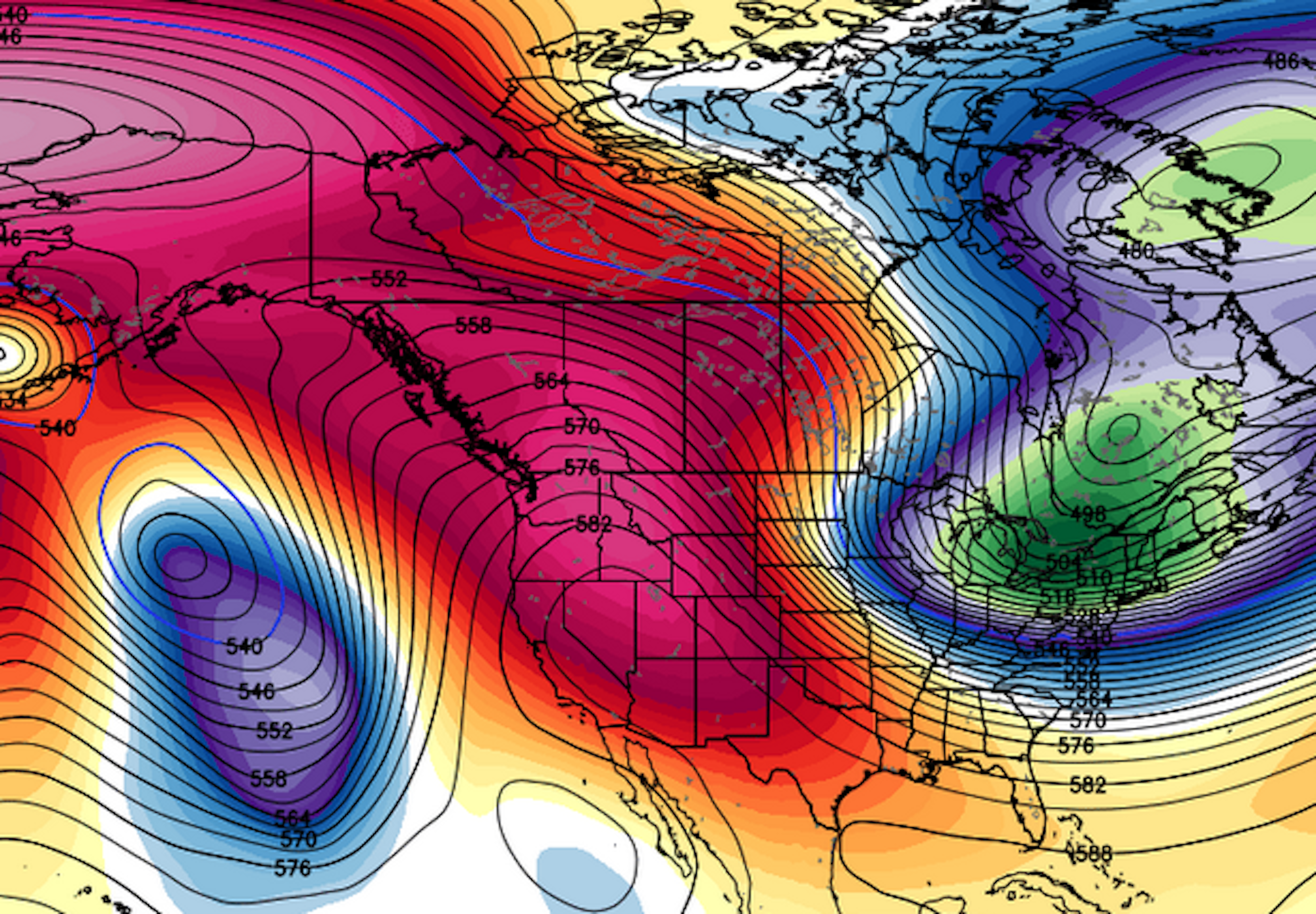 Western United States radar