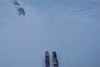 Watch this skier go full french fries on the steepest line of his life