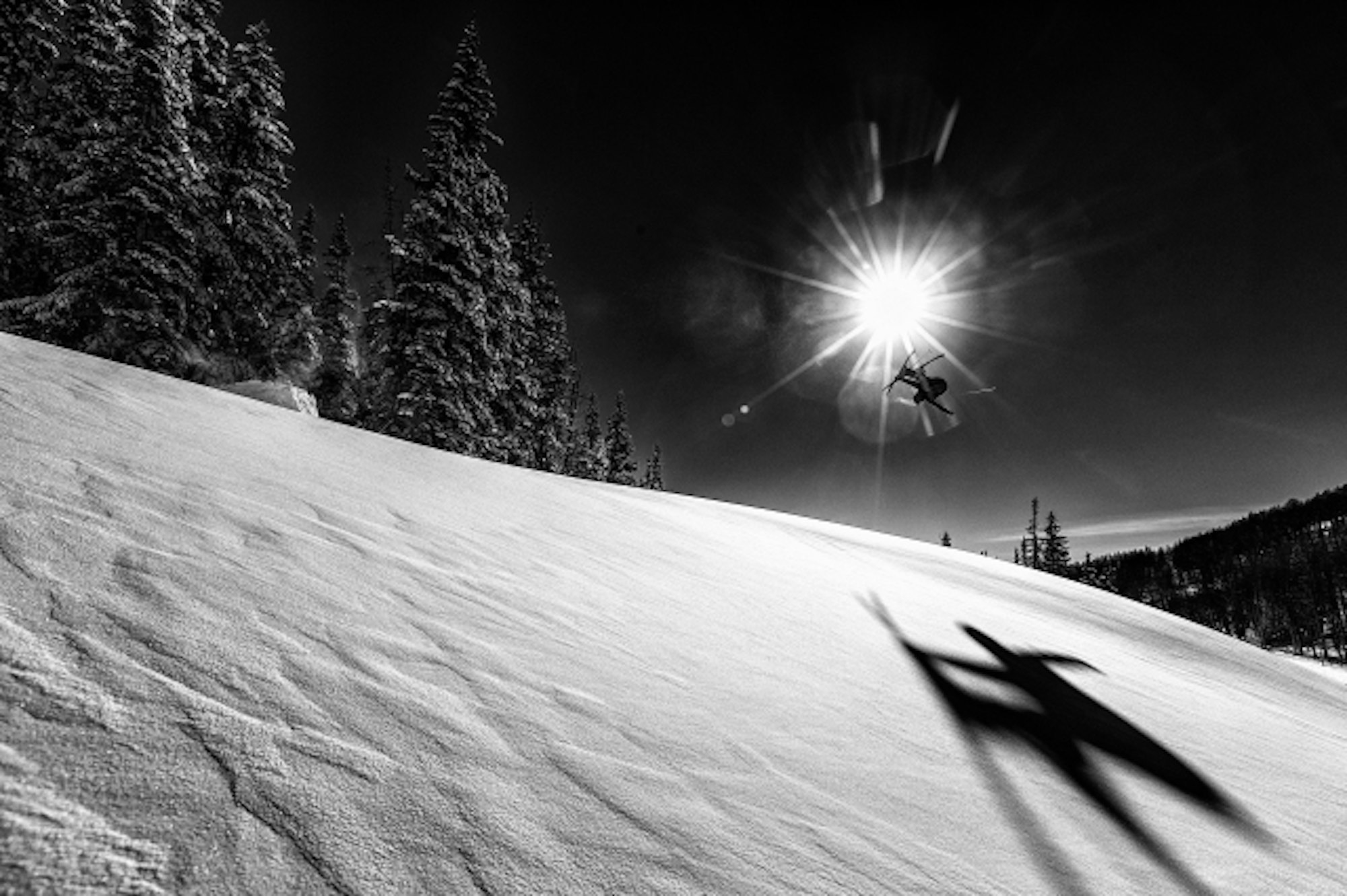 Dane Tudor skiing in Park City