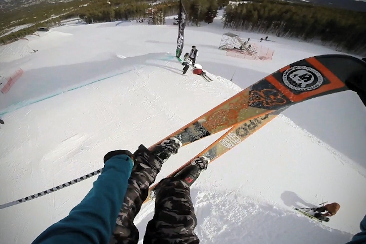 Get a first-look at the 2014 Dew Tour slopestyle course, courtesy of Noah Wallace