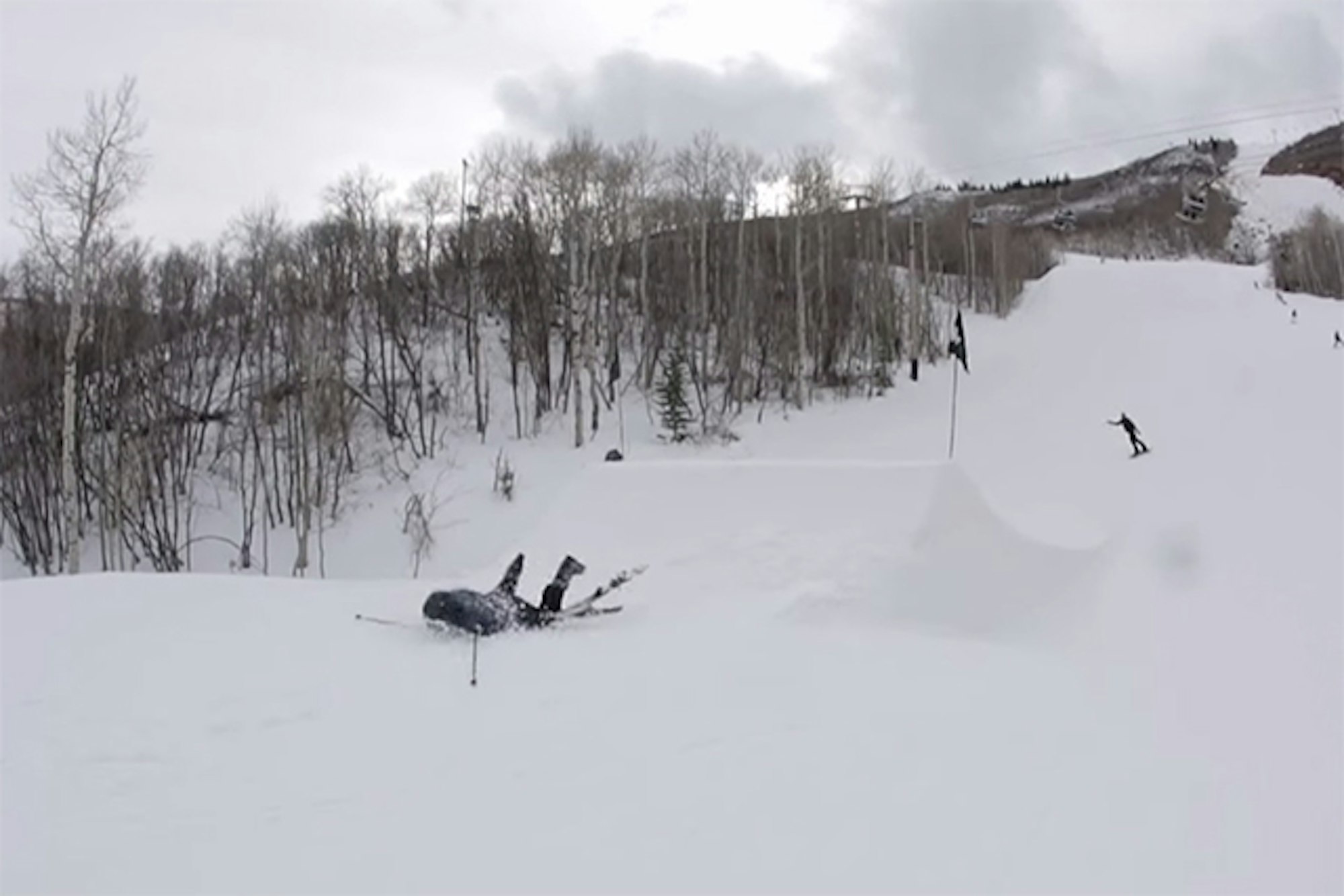 Don't be this guy when you're skiing this week