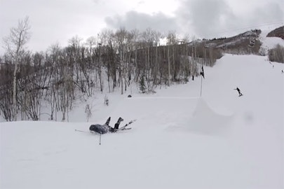 Don't be this guy when you're skiing this week