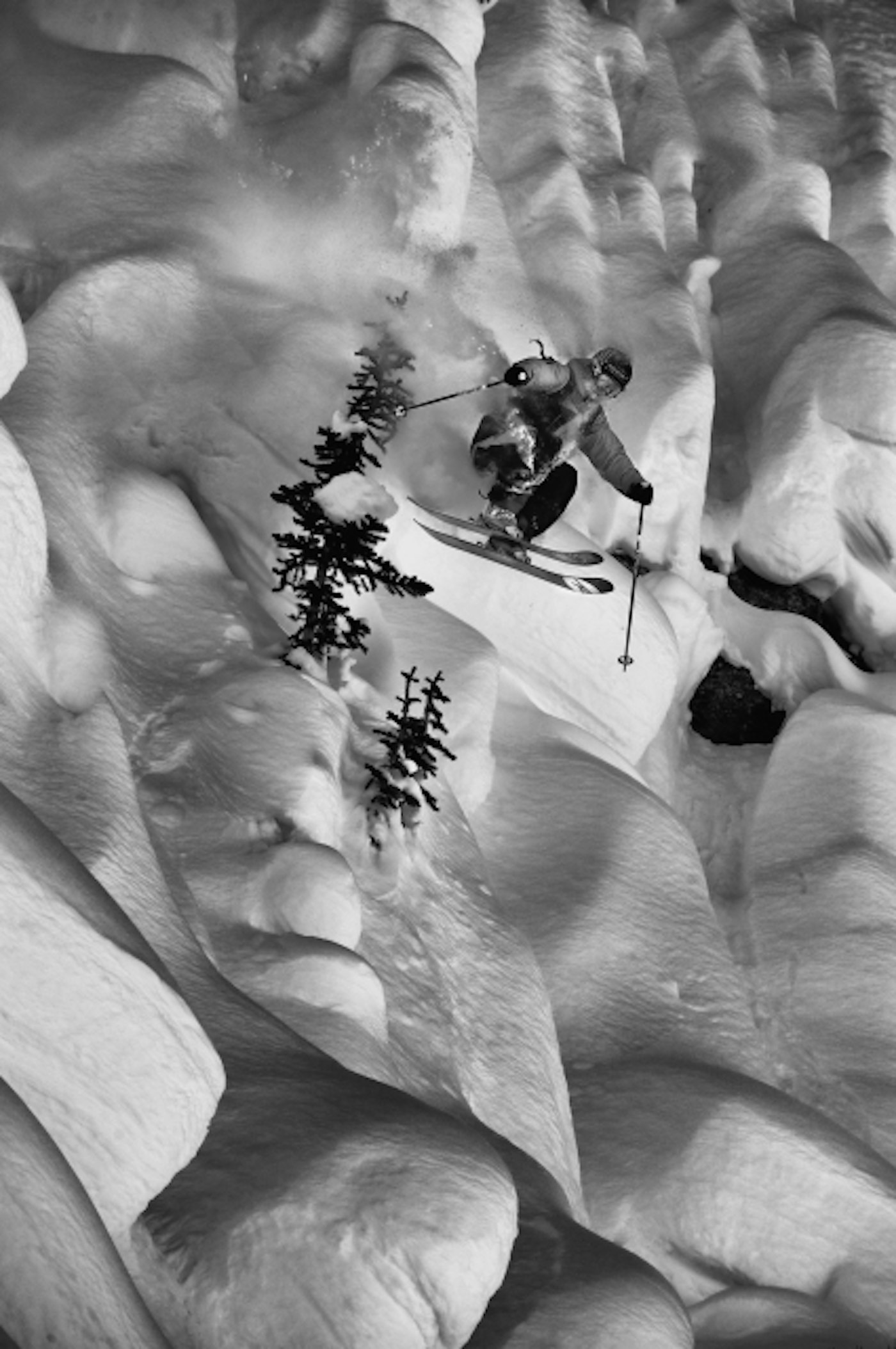 Pro skier Kye Petersen at Retallack Lodge