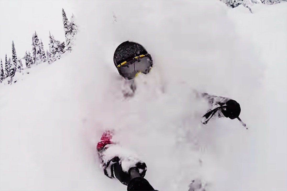 Watch: Tanner Hall charges the deep at Mustang Powder in Revelstoke