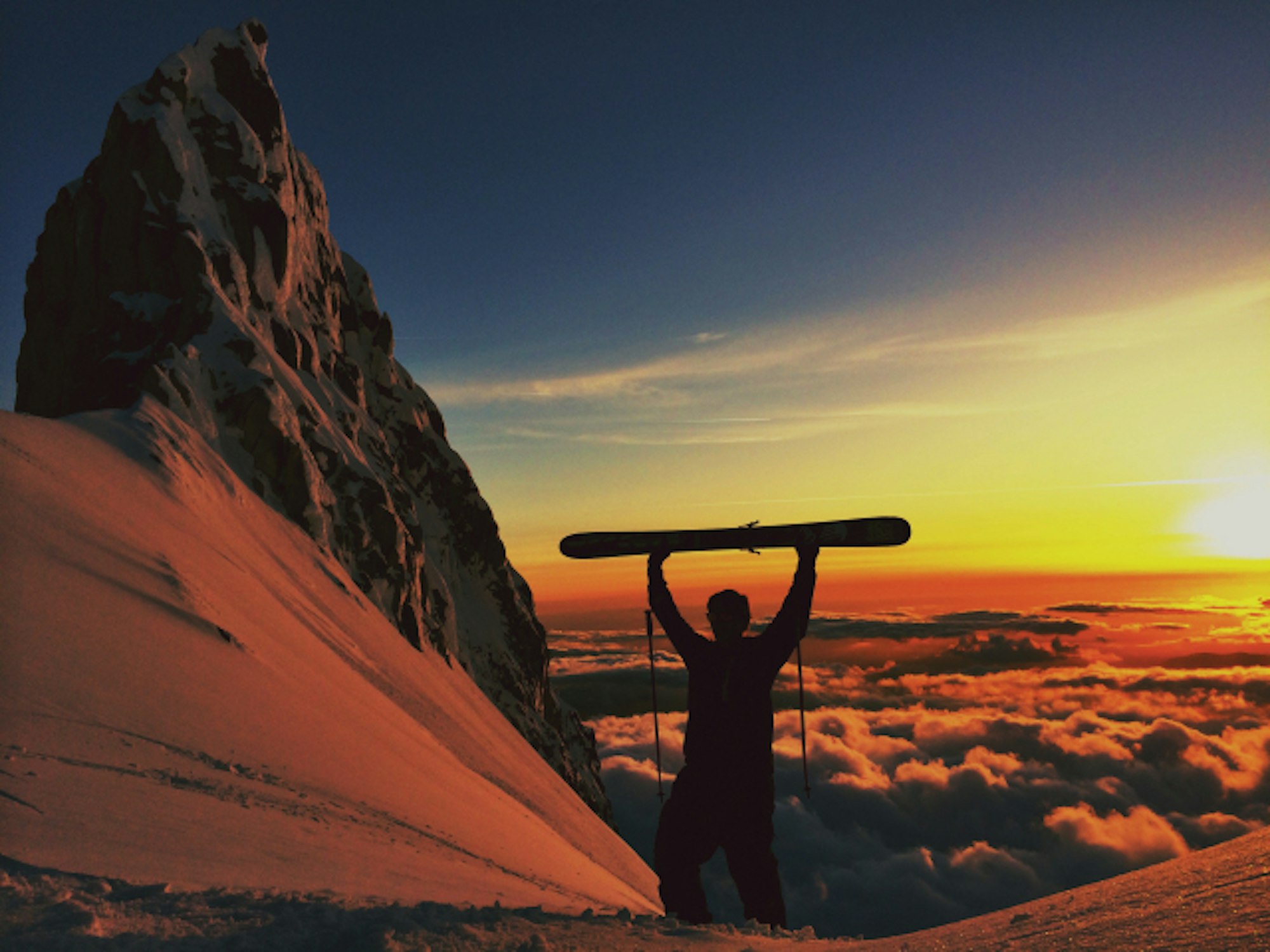 Ramp Sports Derek Roy Skiing Mount Hood