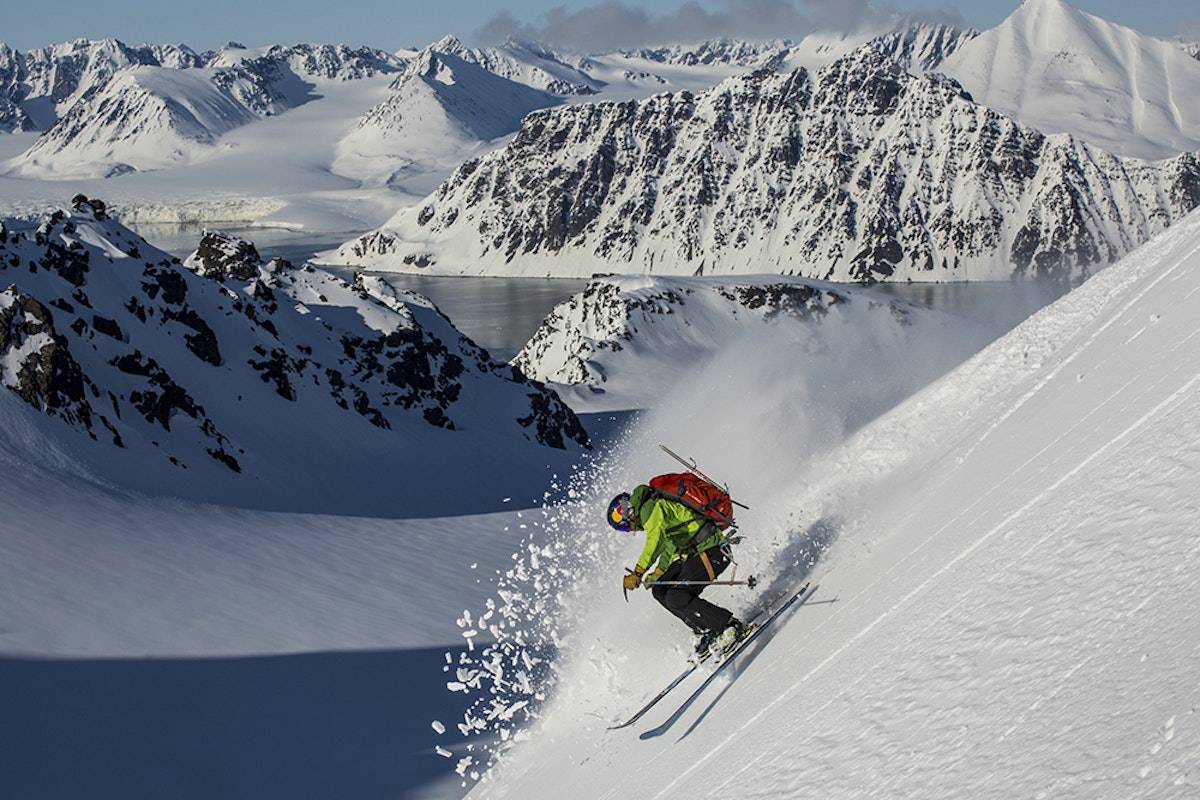 "I'm on a boat!" Chris Davenport and friends set sail for Svalbard in "The Explorer"