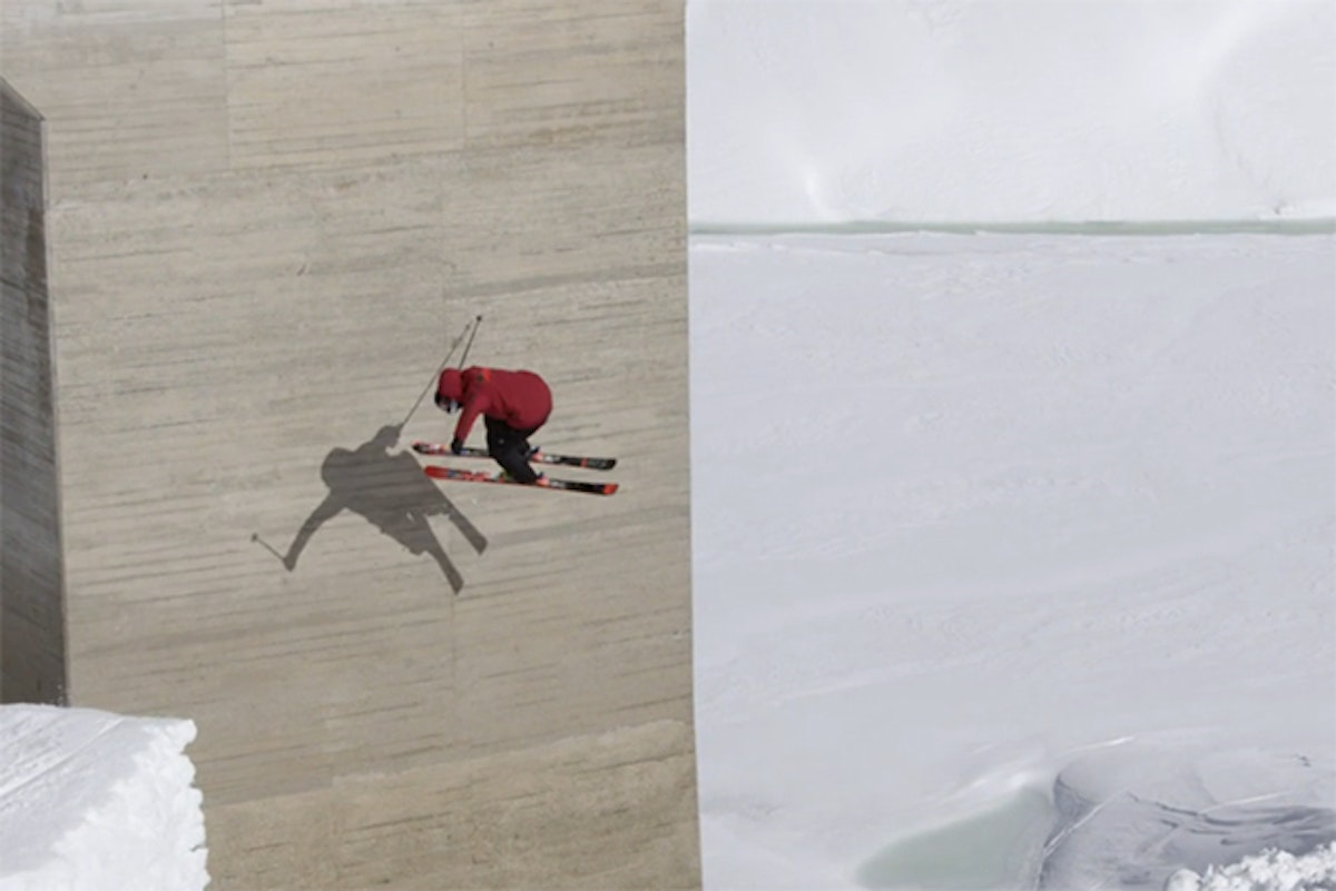 Russ Henshaw's backyard is a freeskier's dream