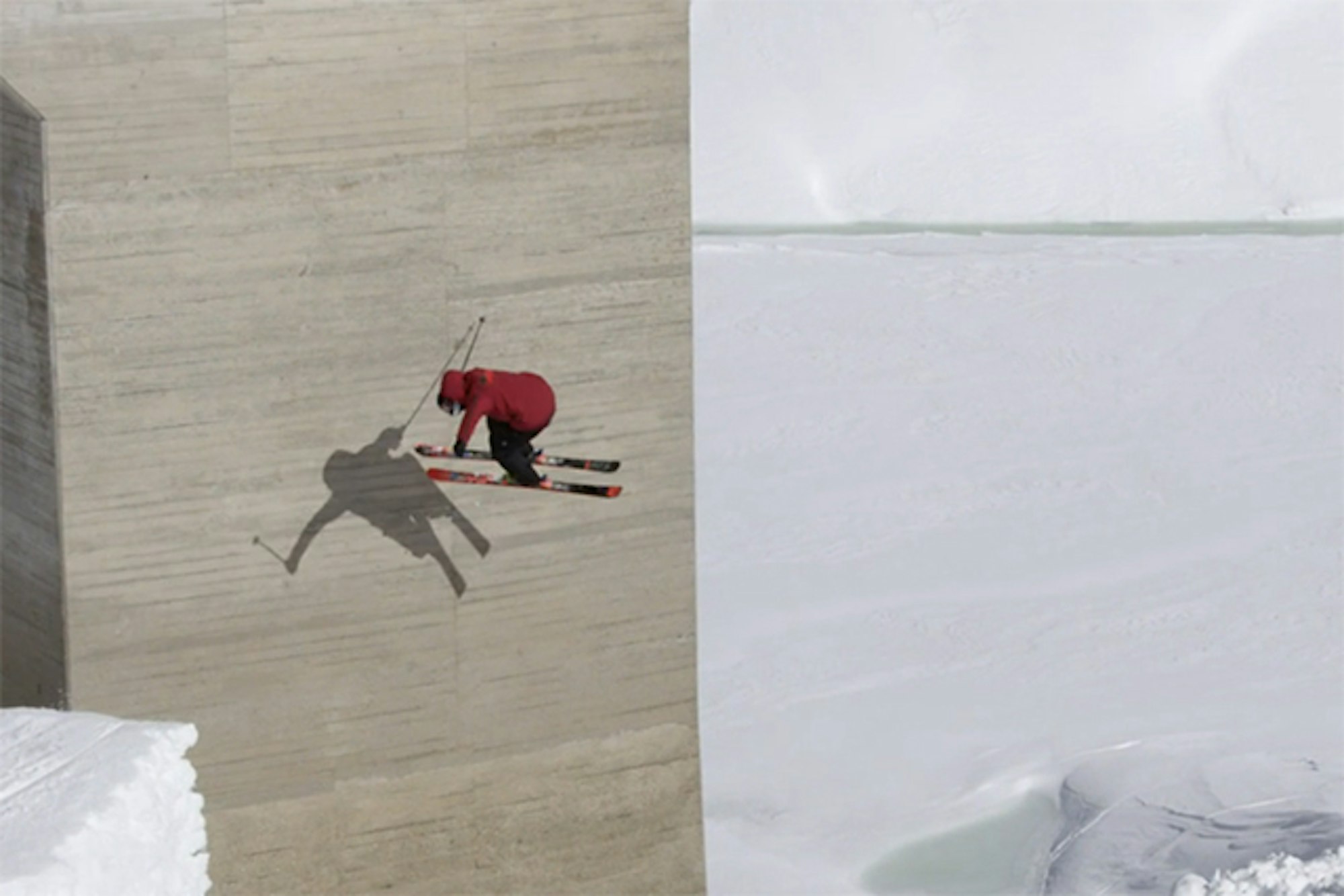 Russ Henshaw's backyard is a freeskier's dream