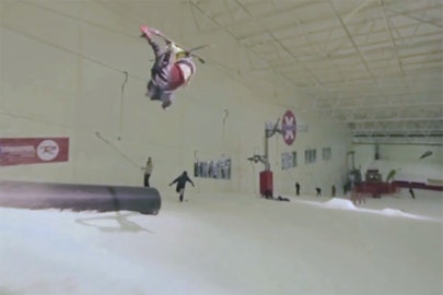 Hornbeck, Wester, Boberg and co. hit the dry slopes in new Armada footage
