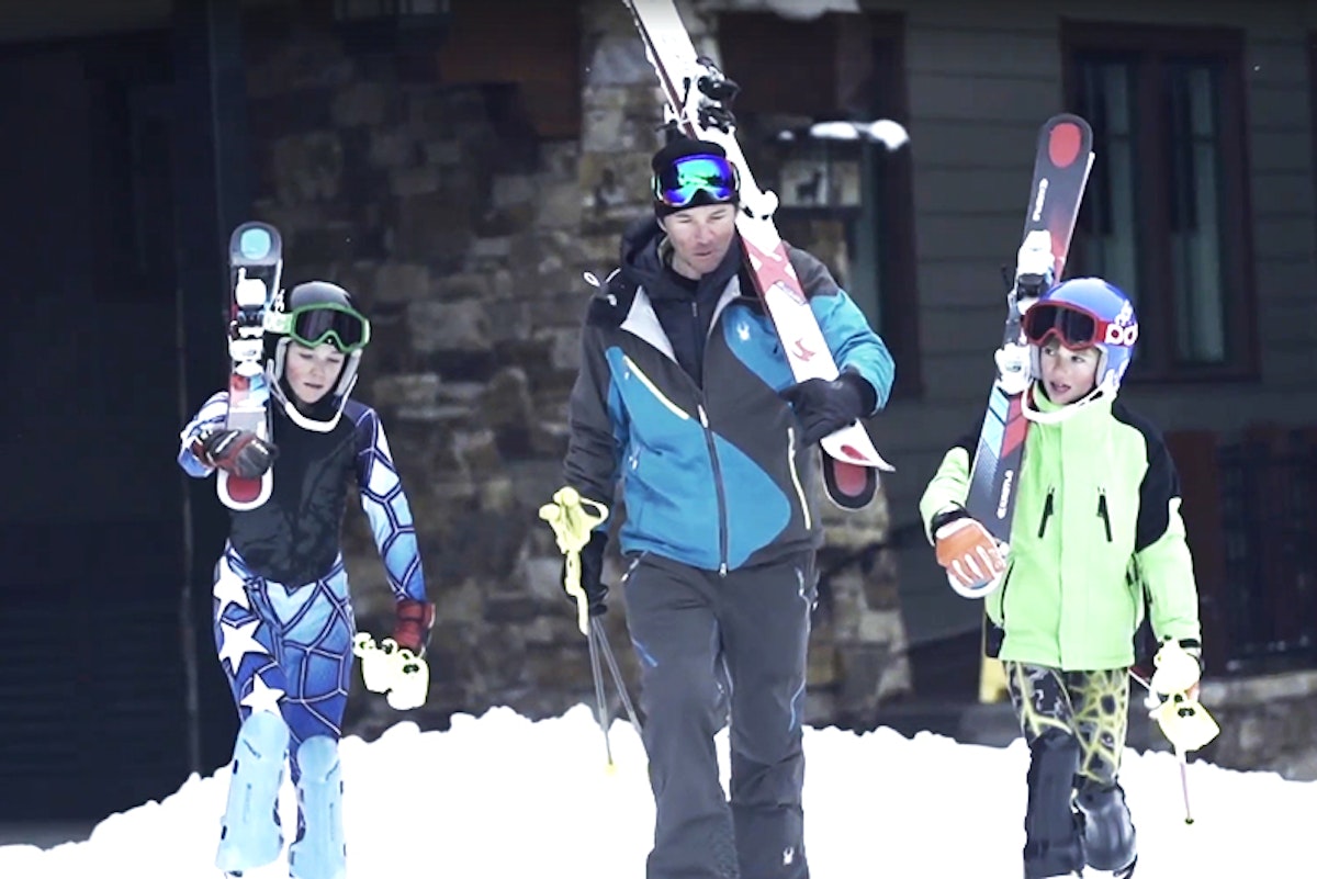 Get an inside look at Chris Davenport's family life in new "Faces of Dav"