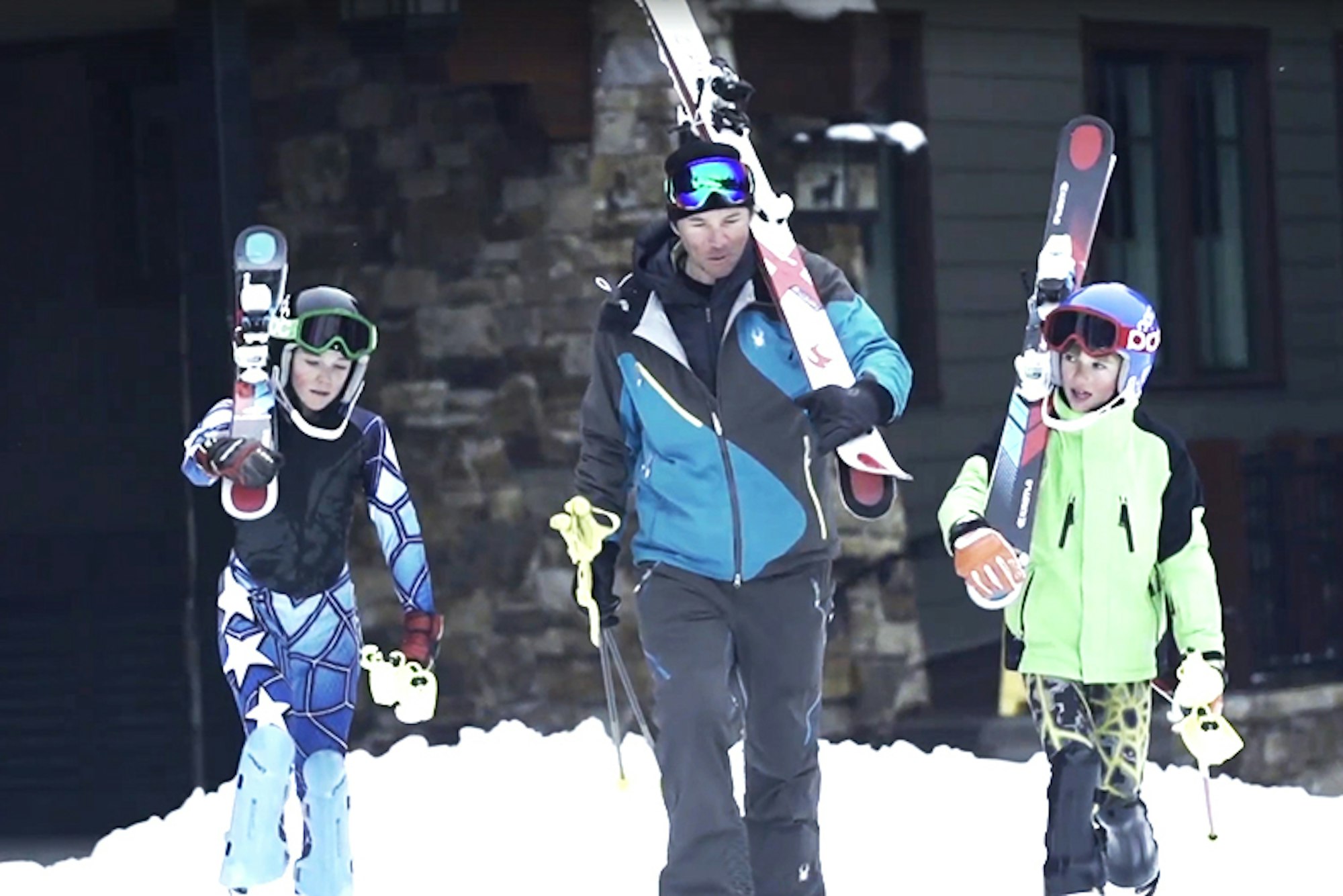 Get an inside look at Chris Davenport's family life in new "Faces of Dav"