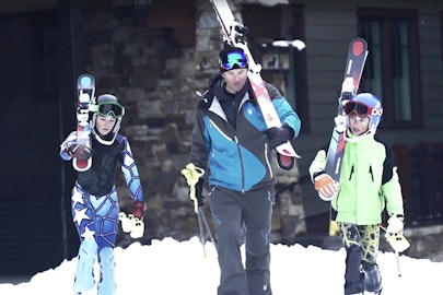 Get an inside look at Chris Davenport's family life in new "Faces of Dav"