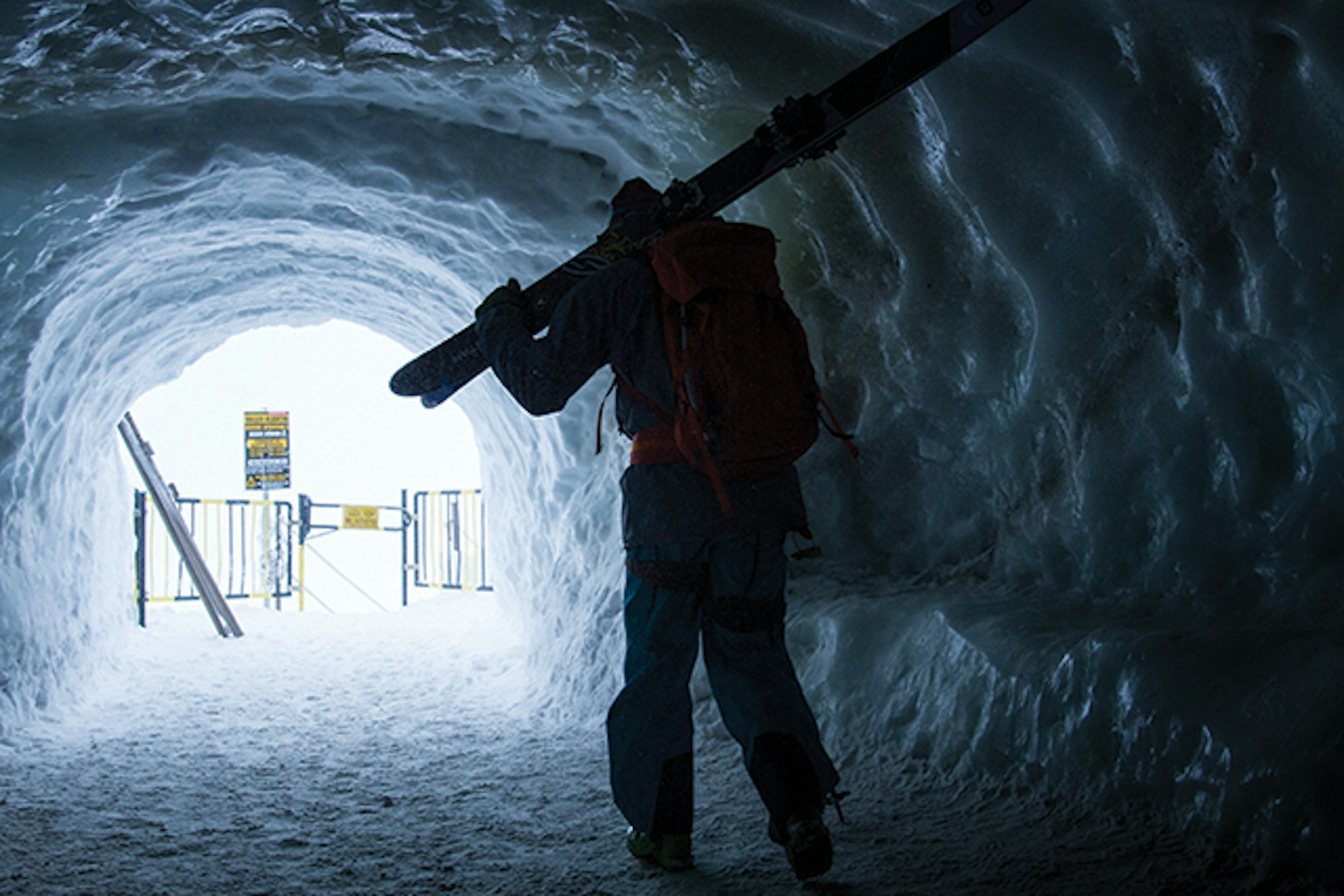 Forrest Coots traveling through France skiing La Grave and Chamonix.