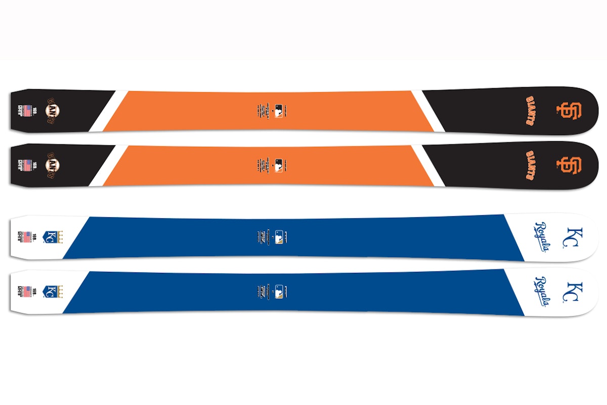 Celebrate the Fall Classic with MLB-inspired skis from RAMP Sports