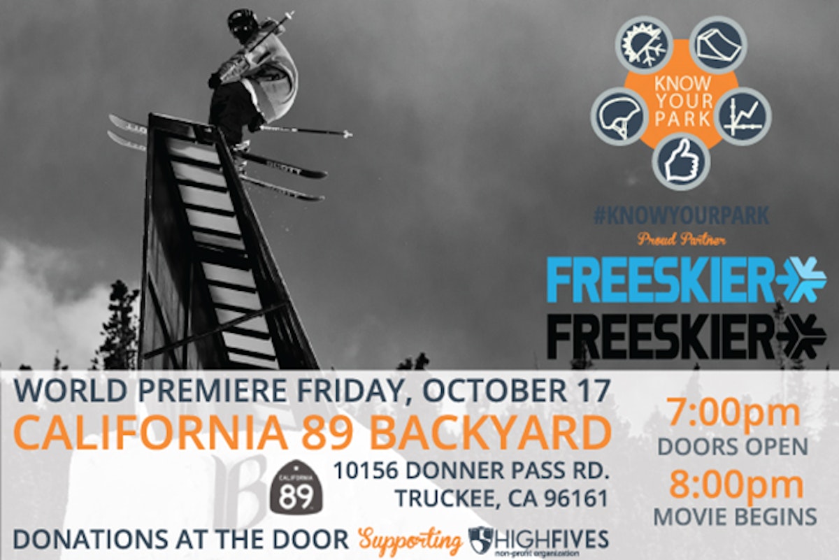 The High Fives Foundation presents its awareness documentary #KnowYourPark