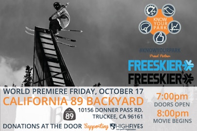 The High Fives Foundation presents its awareness documentary #KnowYourPark