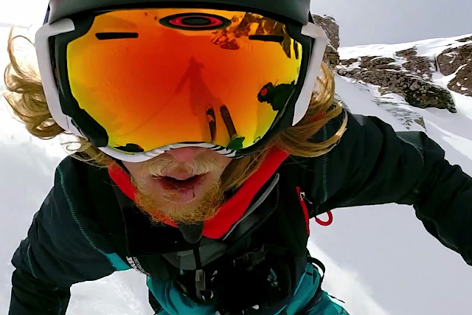 Enjoy a blood pumping clip of Greg Hope shredding the San Joaquin Couloir