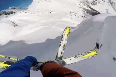 James Heim hits the gas pedal in POV edit from Whistler