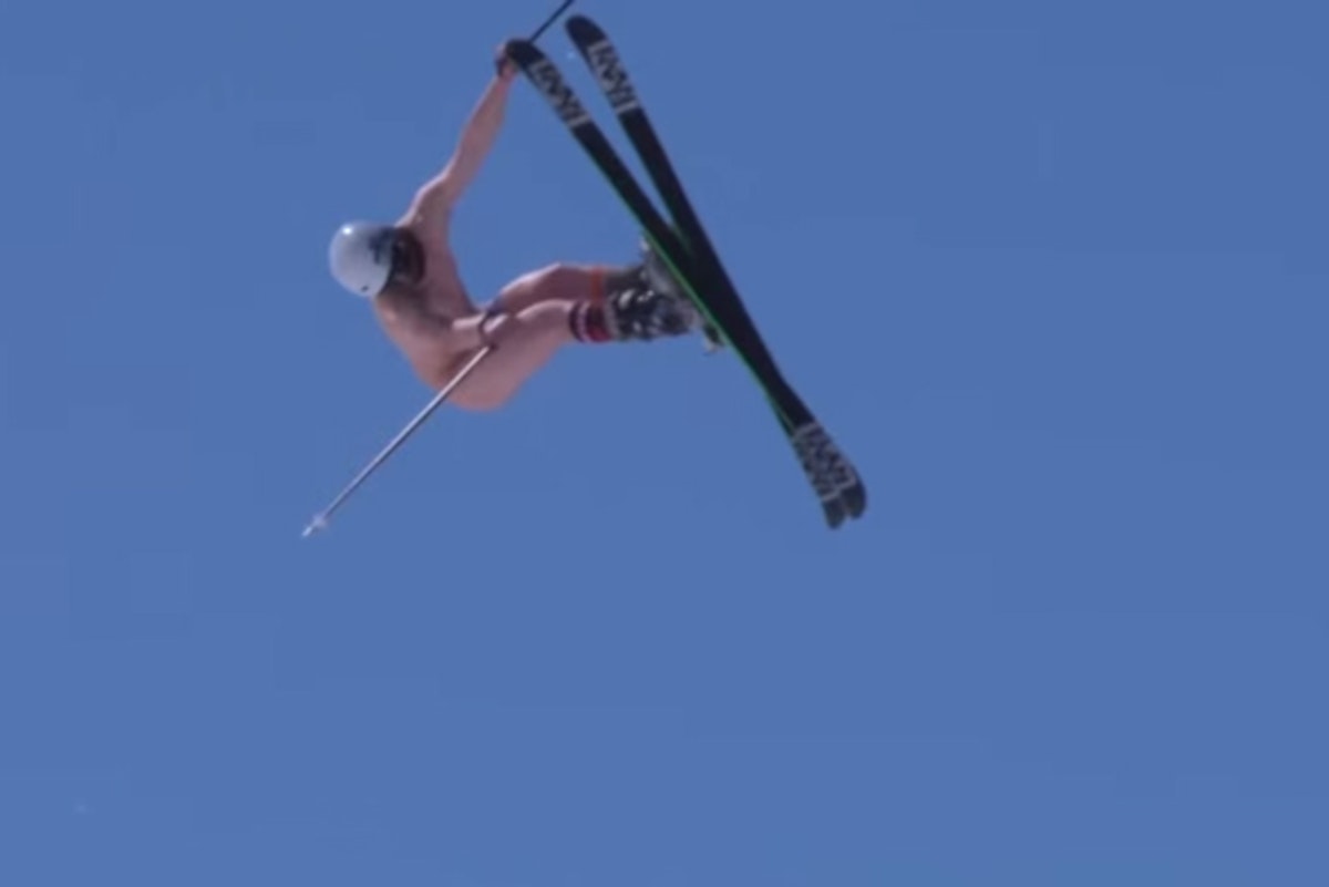 Ski fails: Naked skier gets owned on big jump in Australia