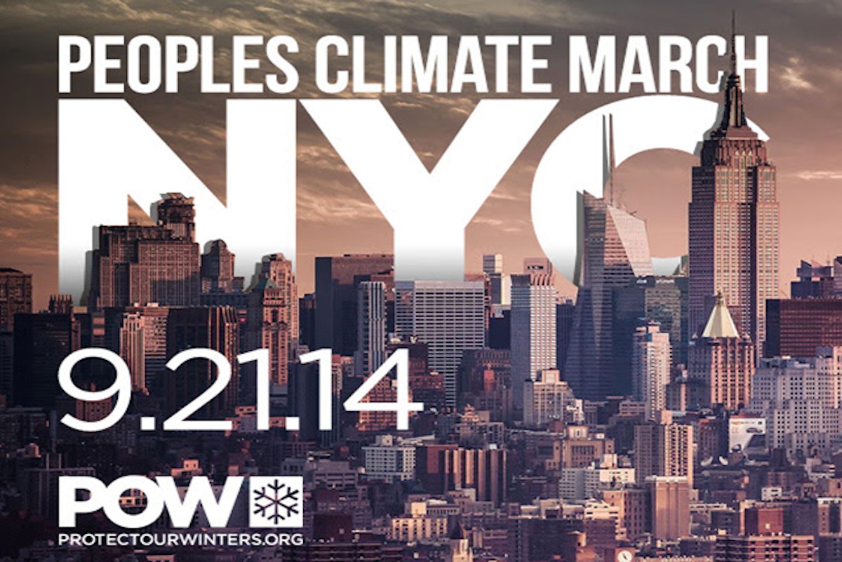 Join Protect our Winters in its People's Climate March, NYC